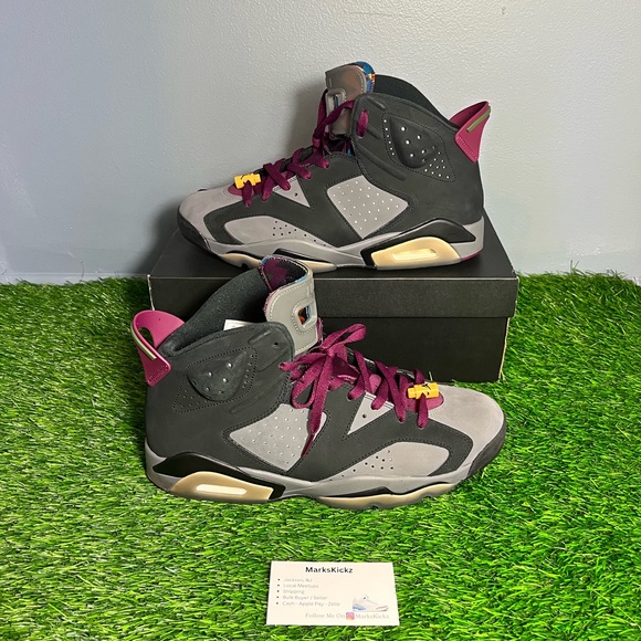 jordan 6 retro Bordeaux size 12